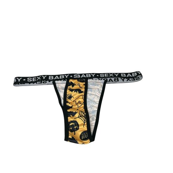 Halloween Bra Panty Sexy Baby Set Ghost Boo Pumpkin - Picture 8 of 9